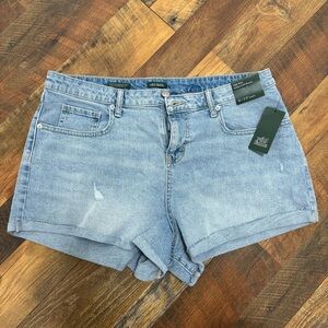 BNWT Wild Fable High-Rise Curvy Rolled Cuff Jean Shorts
